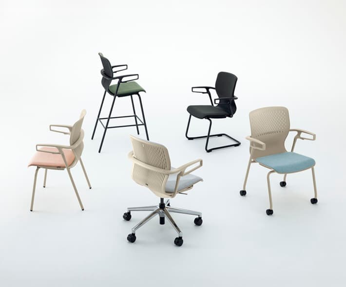 ミーティングチェア Cazetora（カゼトラ） - オフィス分野｜内田洋行