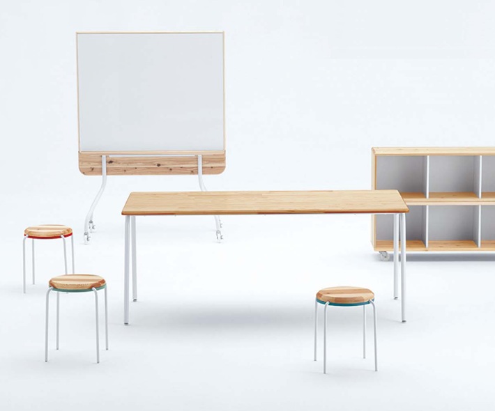 国産材を活用した家具 ao（アオ）シリーズ