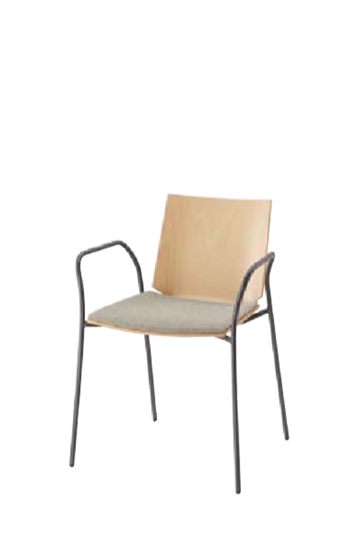 【展示品 2021年製】2脚セット　内田洋行　Hazel　スタッキング 展示品 2021年製】2脚セット 内田洋行 Hazel スタッキング