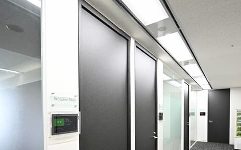 明るくなった廊下