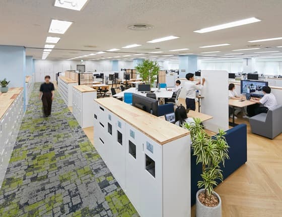 これで解決！固定席の課題　フリーアドレスとのハイブリッド型運用